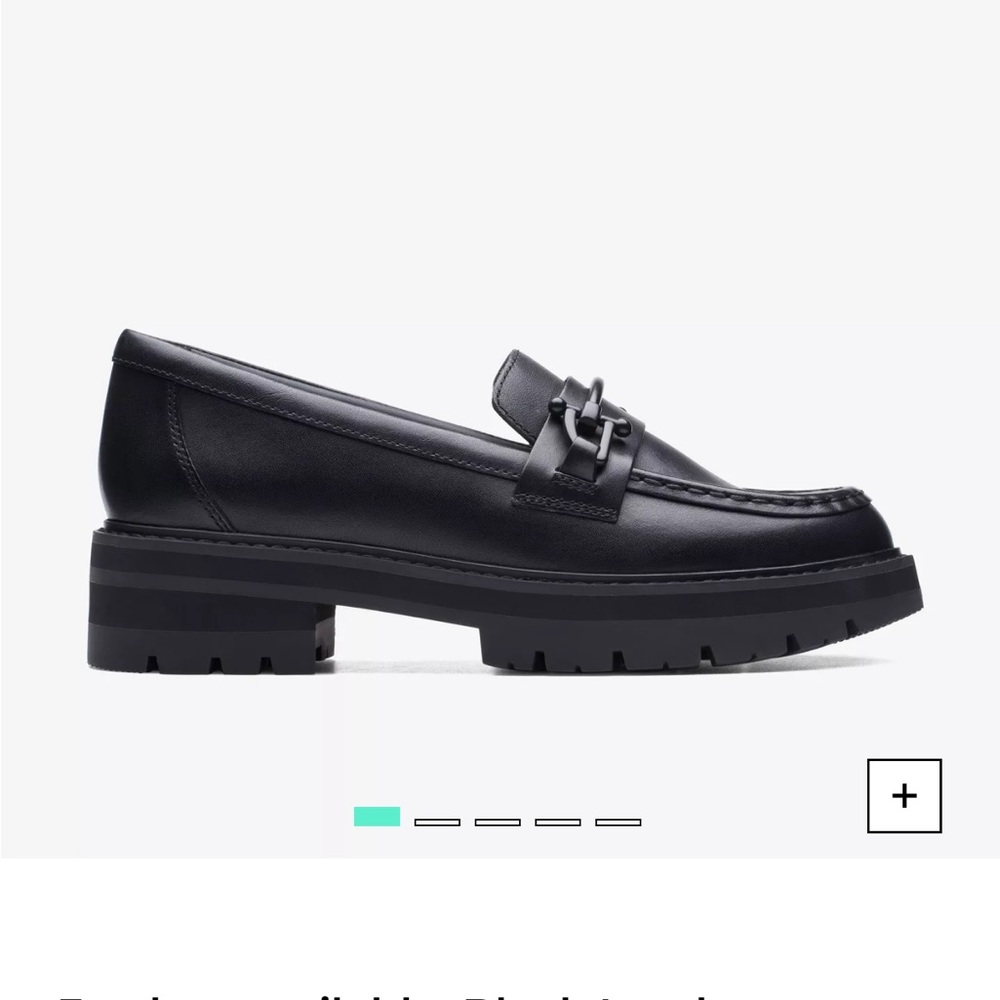 Clarks Orianna Bit Leather Loafers - Picture 6 of 8